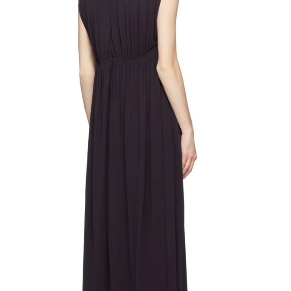 CHLOÉ Black Fluid Jersey Dress - Picture 3 of 4